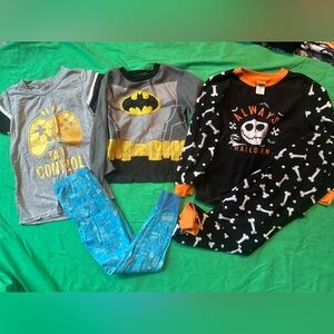 Boys size 5 random pajama bundle